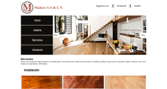 Desktop Screenshot of maderassa.com